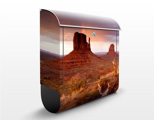 Postkasser landskaber Monument Valley At Sunset