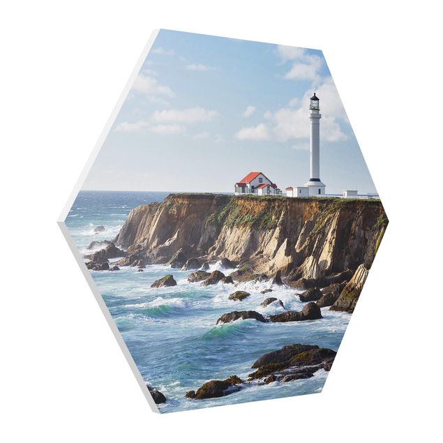 Billeder hav Point Arena Lighthouse California