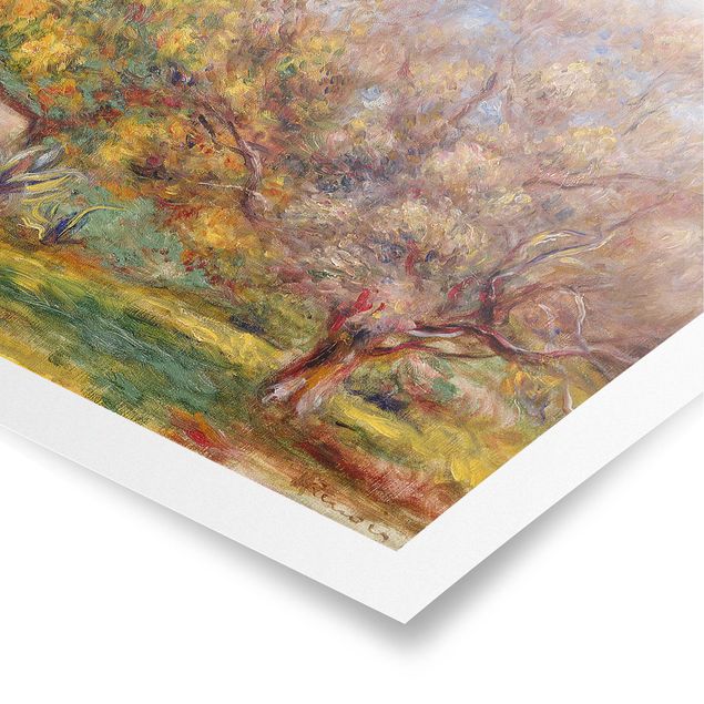Billeder landskaber Auguste Renoir - Olive Garden