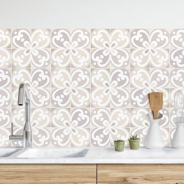 køkken dekorationer Geometrical Tiles - Mantua