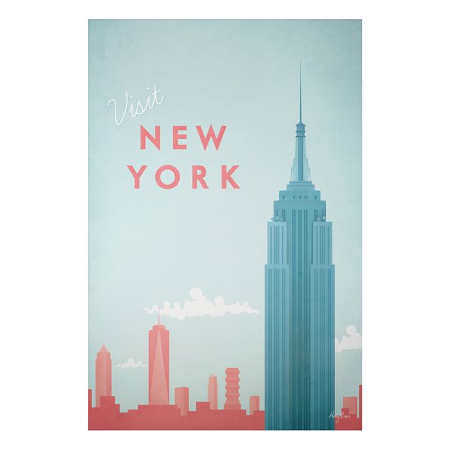 Billeder New York Travel Poster - New York