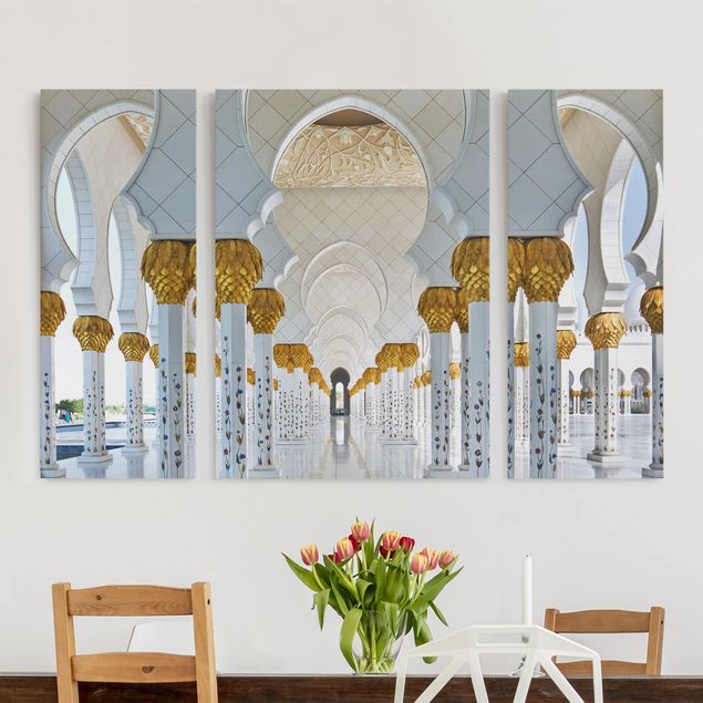 køkken dekorationer Mosque In Abu Dhabi