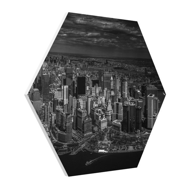 Billeder moderne New York - Manhattan From The Air
