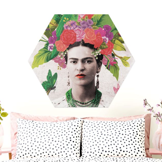 køkken dekorationer Frida Kahlo - Flower Portrait