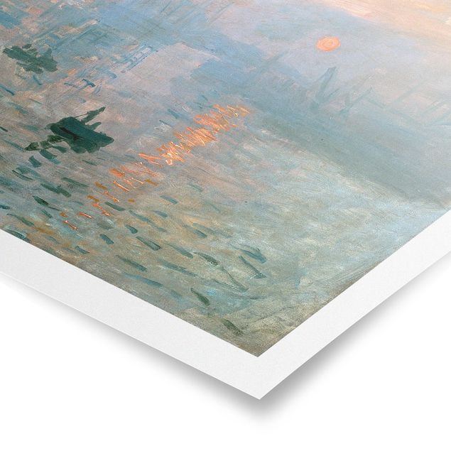 Plakater kunsttryk Claude Monet - Impression (Sunrise)