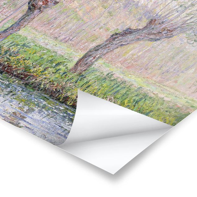 Plakater landskaber Claude Monet - Willow Trees Spring