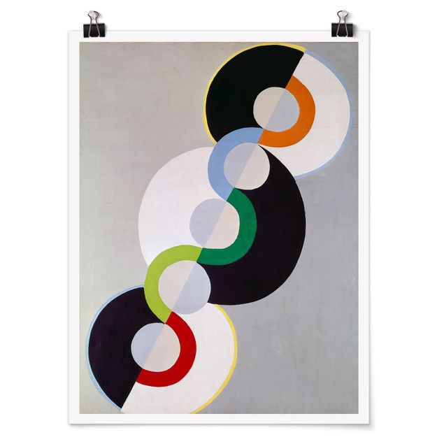 Plakater abstrakt Robert Delaunay - Endless Rhythm