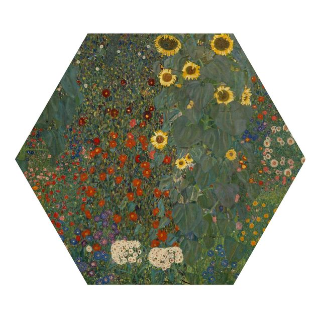 Billeder Gustav Klimt Gustav Klimt - Garden Sunflowers
