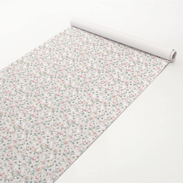 Møbelfolier mønstre Cherry Blossom Watercolour