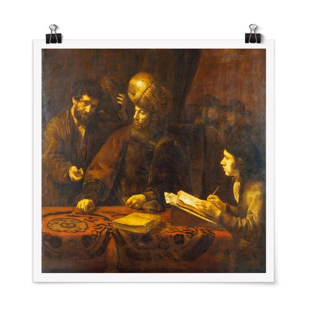 Kunst stilarter Rembrandt Van Rijn - Parable of the Labourers