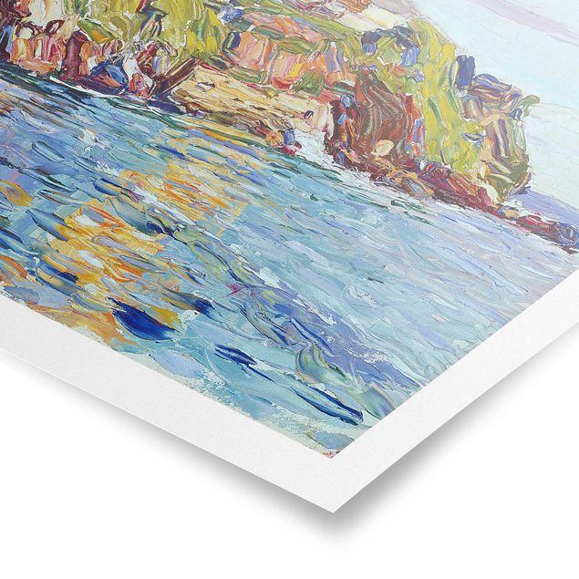 Plakater kunsttryk Wassily Kandinsky - Rapallo, The Bay