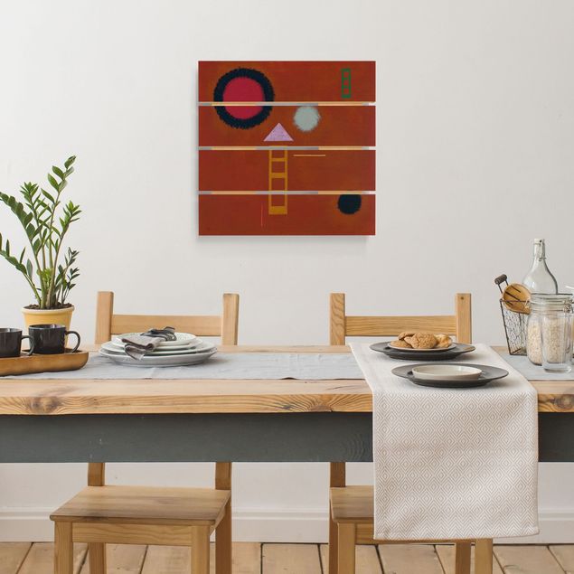 køkken dekorationer Wassily Kandinsky - Calmed down
