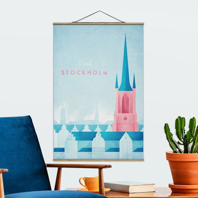 køkken dekorationer Travel Poster - Stockholm