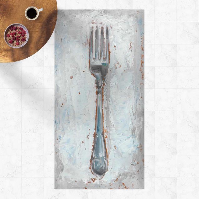 Udendørs tæpper Impressionistic Cutlery - Fork