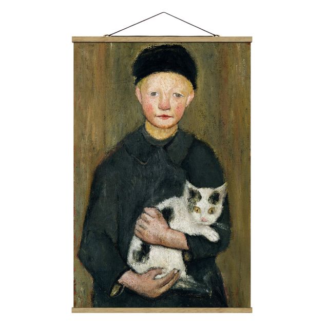 Kunst stilarter Paula Modersohn-Becker - Boy with Cat