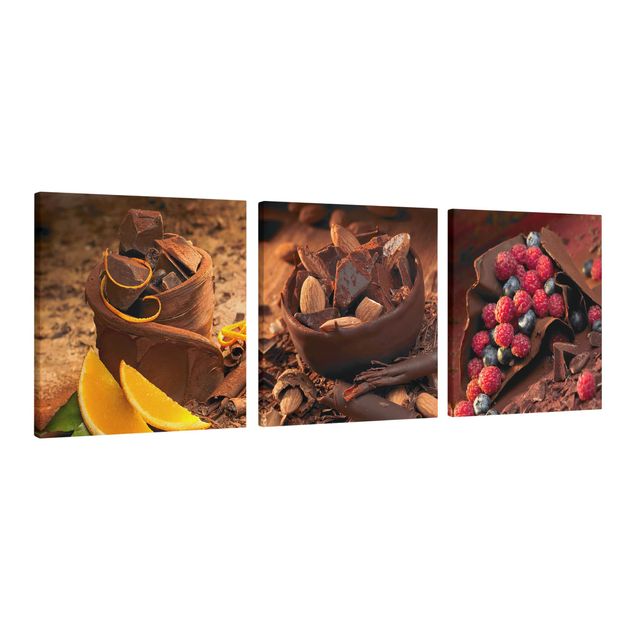 Billeder Chocolate With Fruit And Almonds