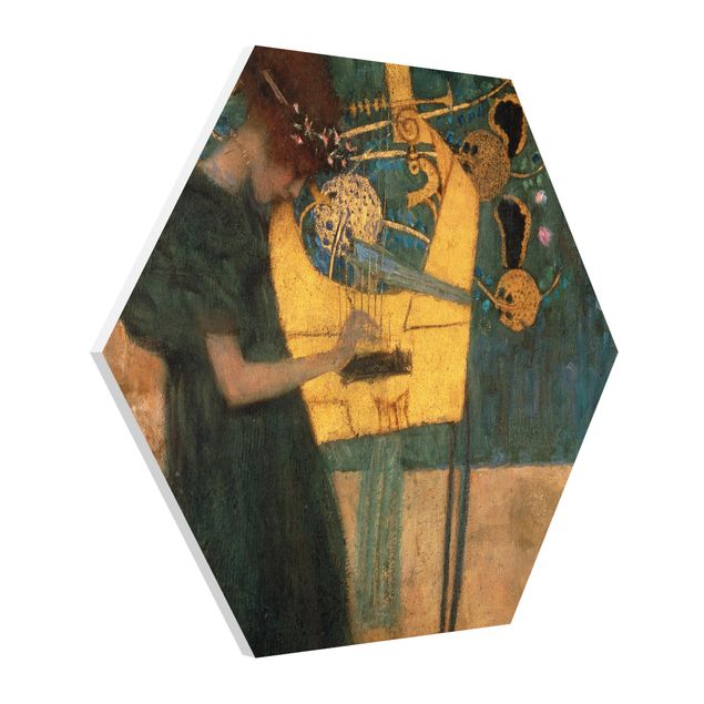 Billeder kunsttryk Gustav Klimt - Music