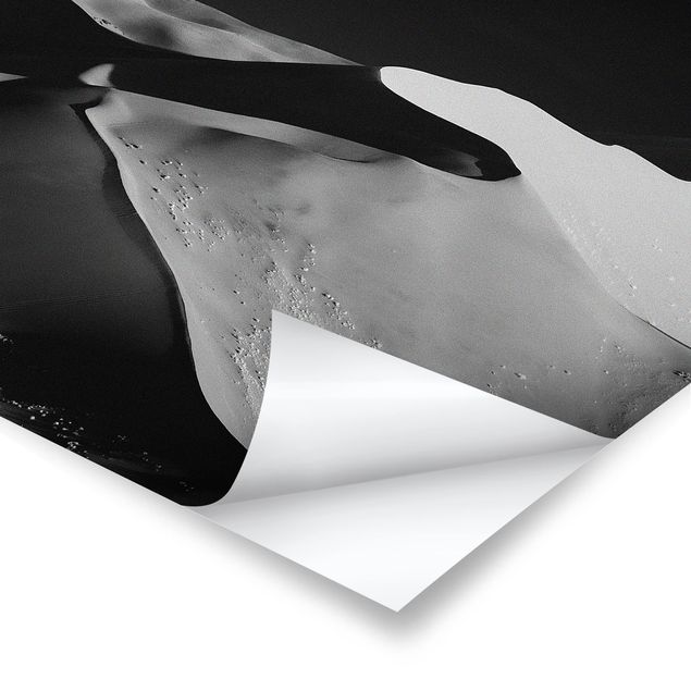 Billeder sort og hvid Desert - Abstract Dunes