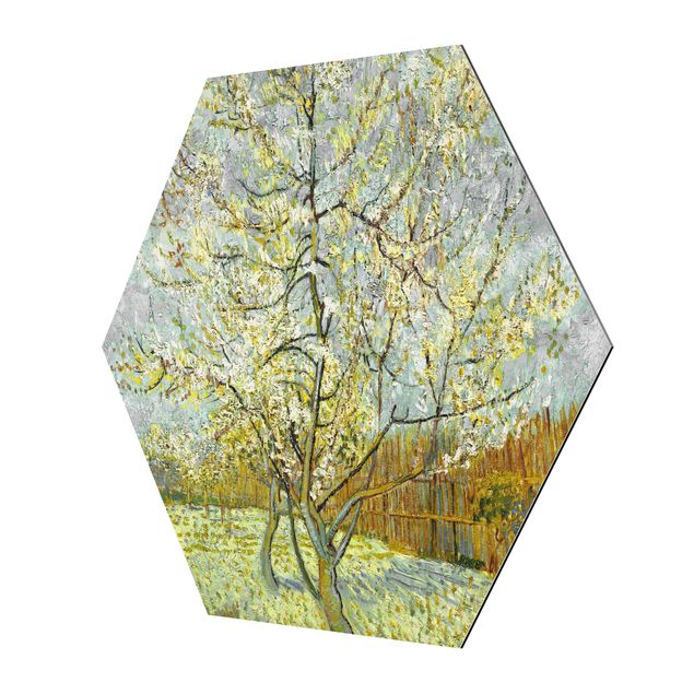 Billeder træer Vincent van Gogh - Flowering Peach Tree