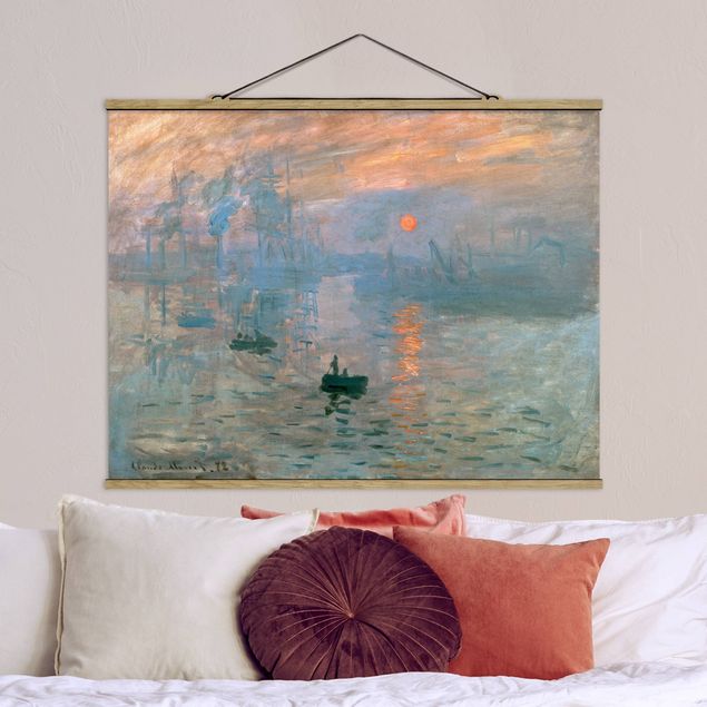 køkken dekorationer Claude Monet - Impression (Sunrise)