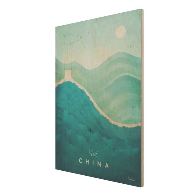 Billeder Henry Rivers Travel Poster - China