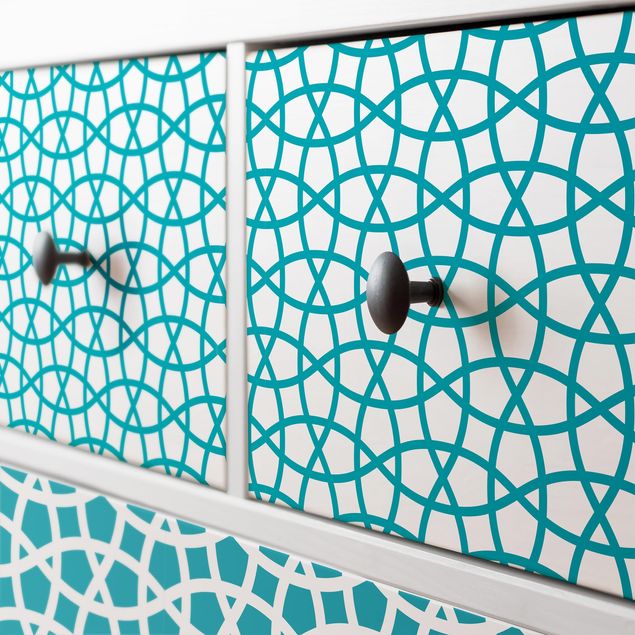 Selvklæbende folier matt 2 Moroccan Mosaic Pattern