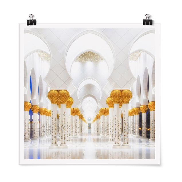 Billeder arkitektur og skyline Mosque In Gold