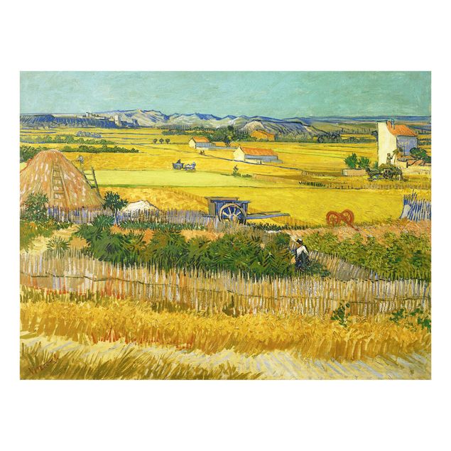 Kunst stilarter post impressionisme Vincent Van Gogh - Harvest