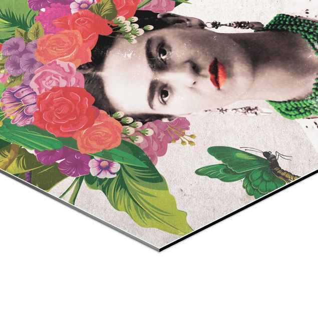 Billeder Frida Kahlo - Flower Portrait