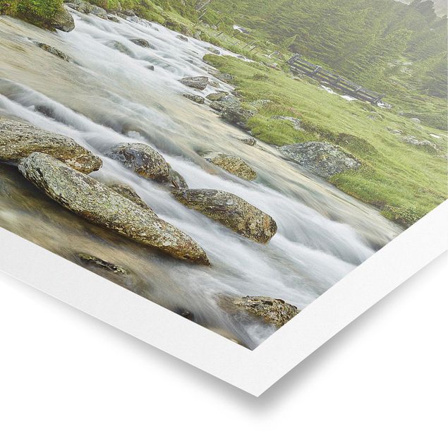 Plakater landskaber Debanttal Hohe Tauern National Park