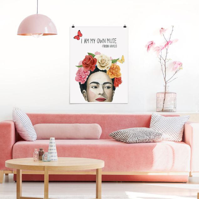 Plakater blomster Frida's Thoughts - Muse