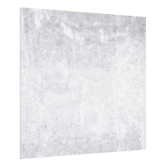 Stænkplader glas Light Grey Concrete Pattern