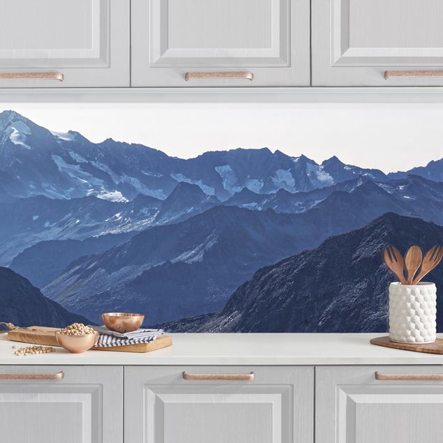 køkken dekorationer Panoramic View Of Blue Mountains