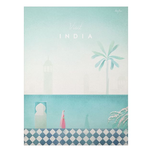 køkken dekorationer Travel Poster - India