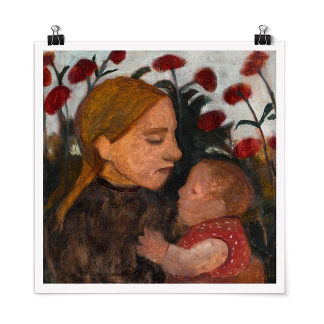 Kunst stilarter Paula Modersohn-Becker - Girl with Child