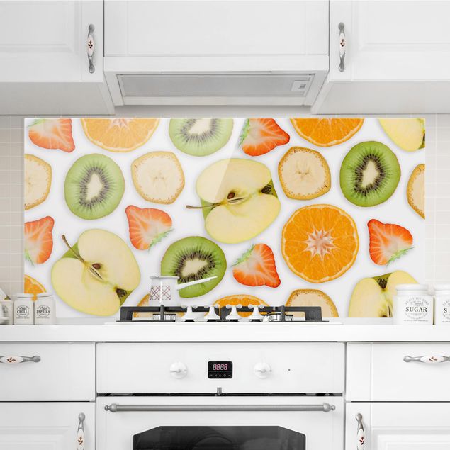 køkken dekorationer Colorful Fruit Mix