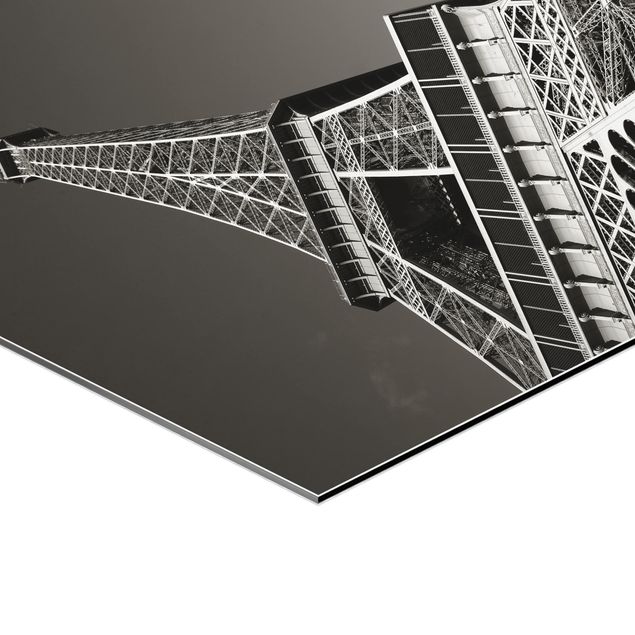 Sekskantede billeder Eiffel tower