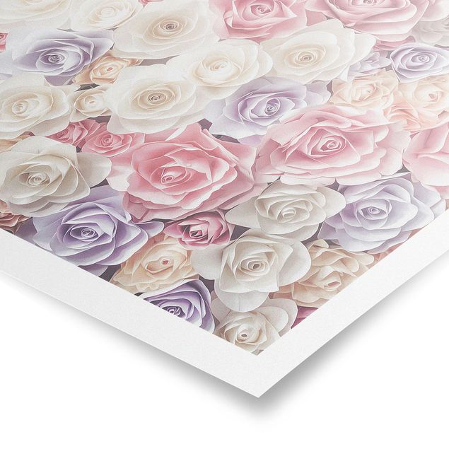 Billeder Pastel Paper Art Roses