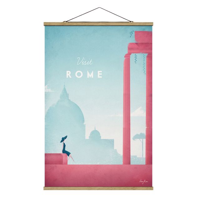 Billeder kunsttryk Travel Poster - Rome