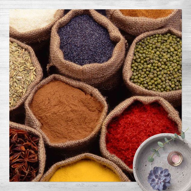 udendørstæpper Colourful Spices