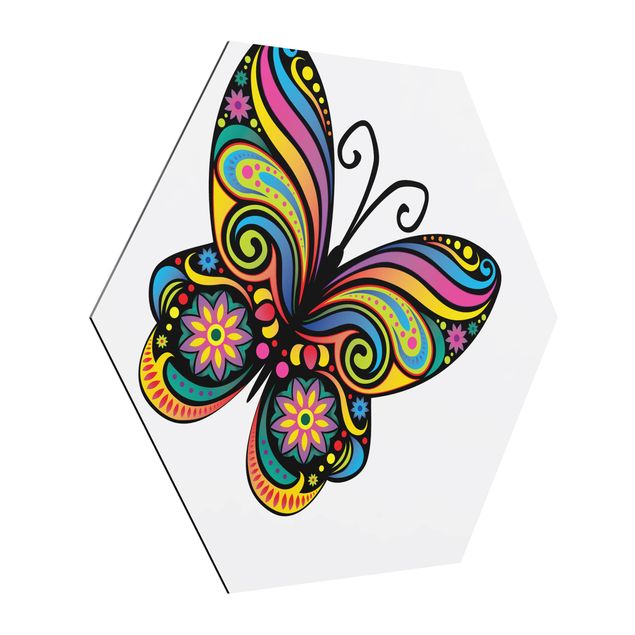 Billeder spirituelt No.BP22 Mandala Butterfly