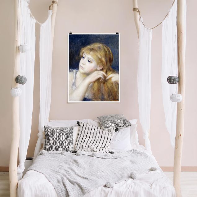 Kunst stilarter Auguste Renoir - Head of a Young Woman