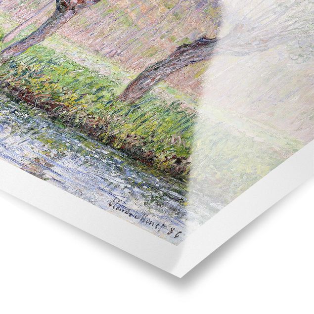 Plakater kunsttryk Claude Monet - Willow Trees Spring