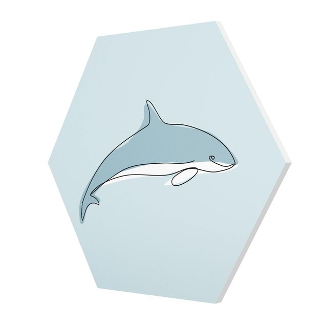 Billeder Dolphin Line Art