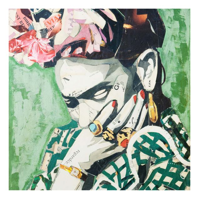 Kunsttryk Frida Kahlo - Collage No.3
