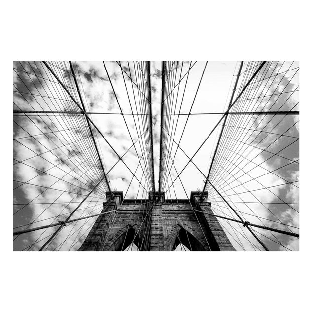 Billeder New York Brooklyn Bridge In Perspective
