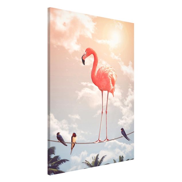 Billeder landskaber Sky With Flamingo