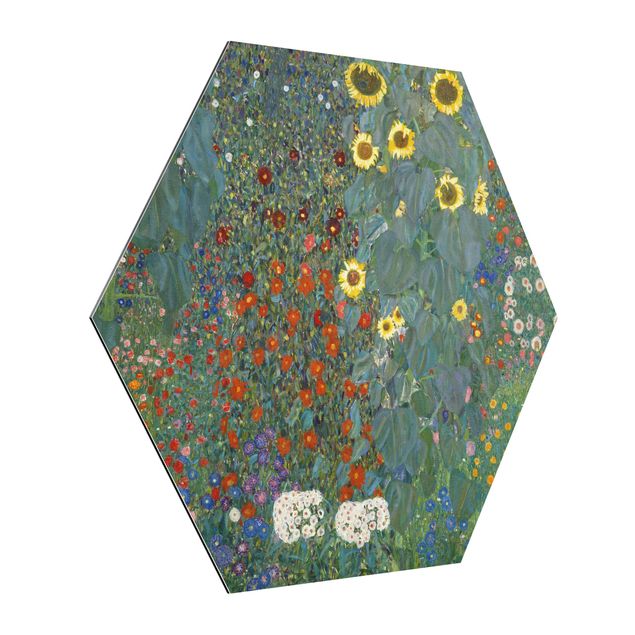 Kunst stilarter Gustav Klimt - Garden Sunflowers