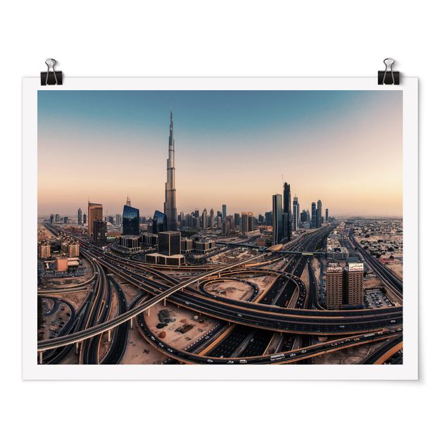 Billeder arkitektur og skyline Abendstimmung in Dubai