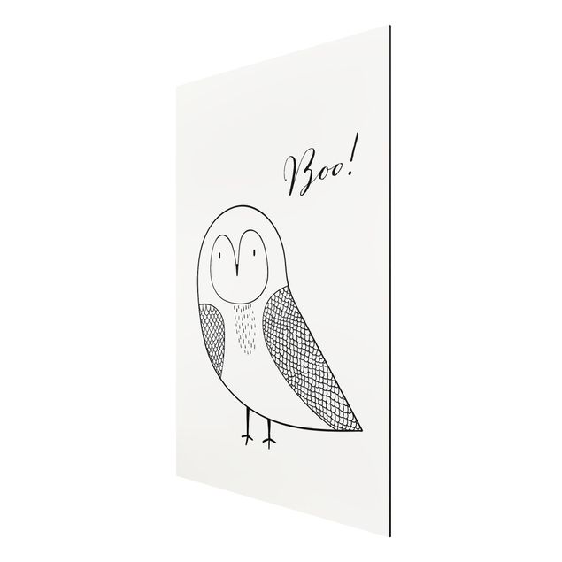 Billeder moderne Owl Boo Drawing